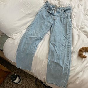 Levi’s ribcage straight jeans